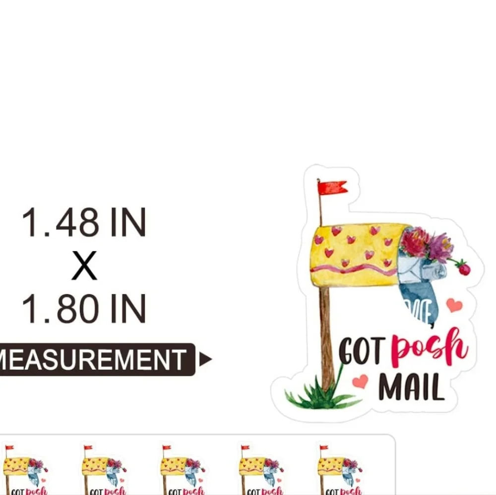 50 ct  Small Business Stickers, Mail Sticker